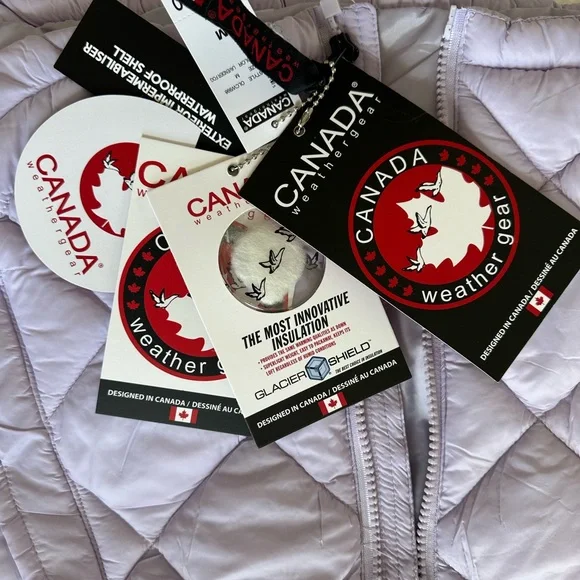 Canada WeatherGear. super light puffer jacket. Size M. - Picture 13 of 16